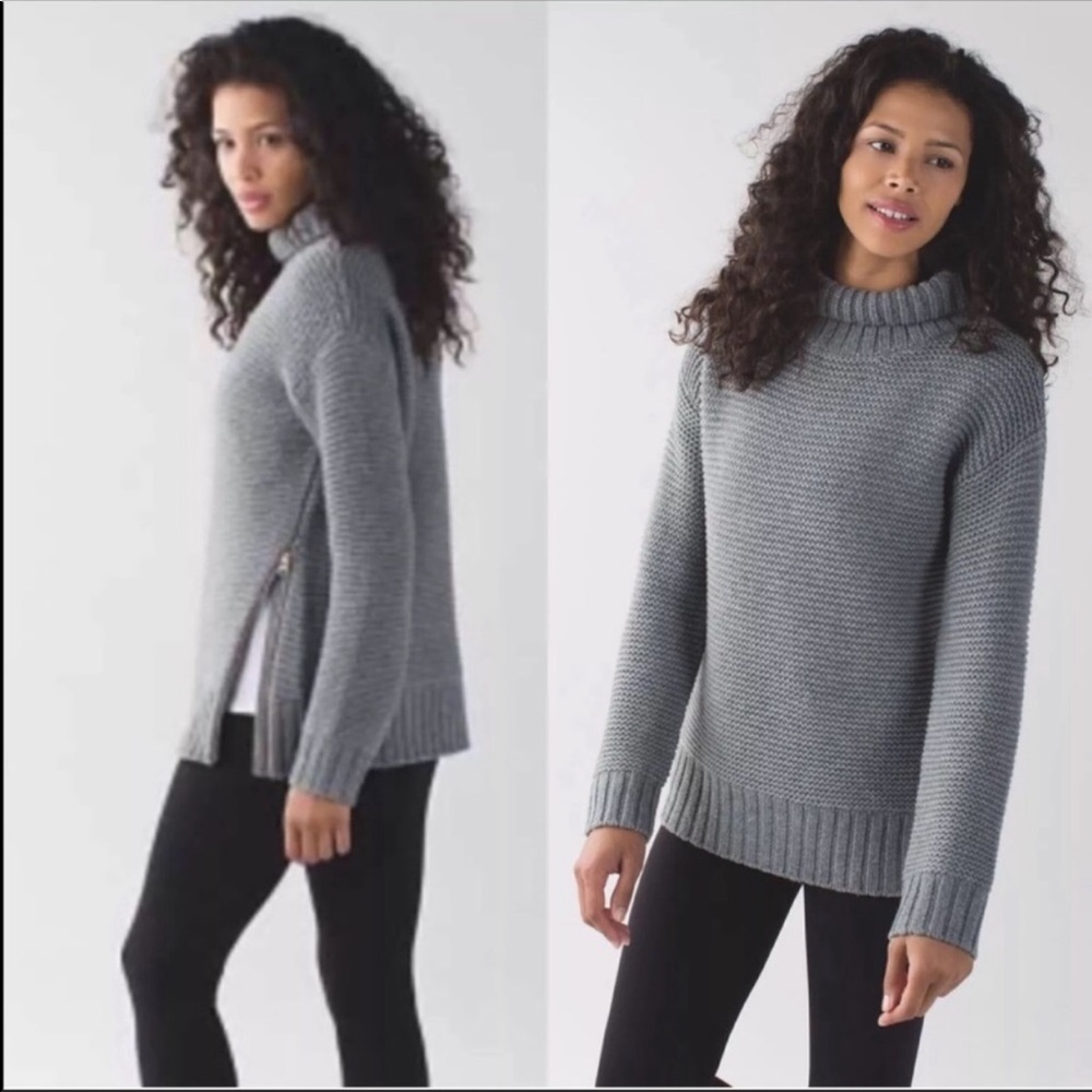 Lululemon Karma Kurmasama 100% Merino Wool Size 4